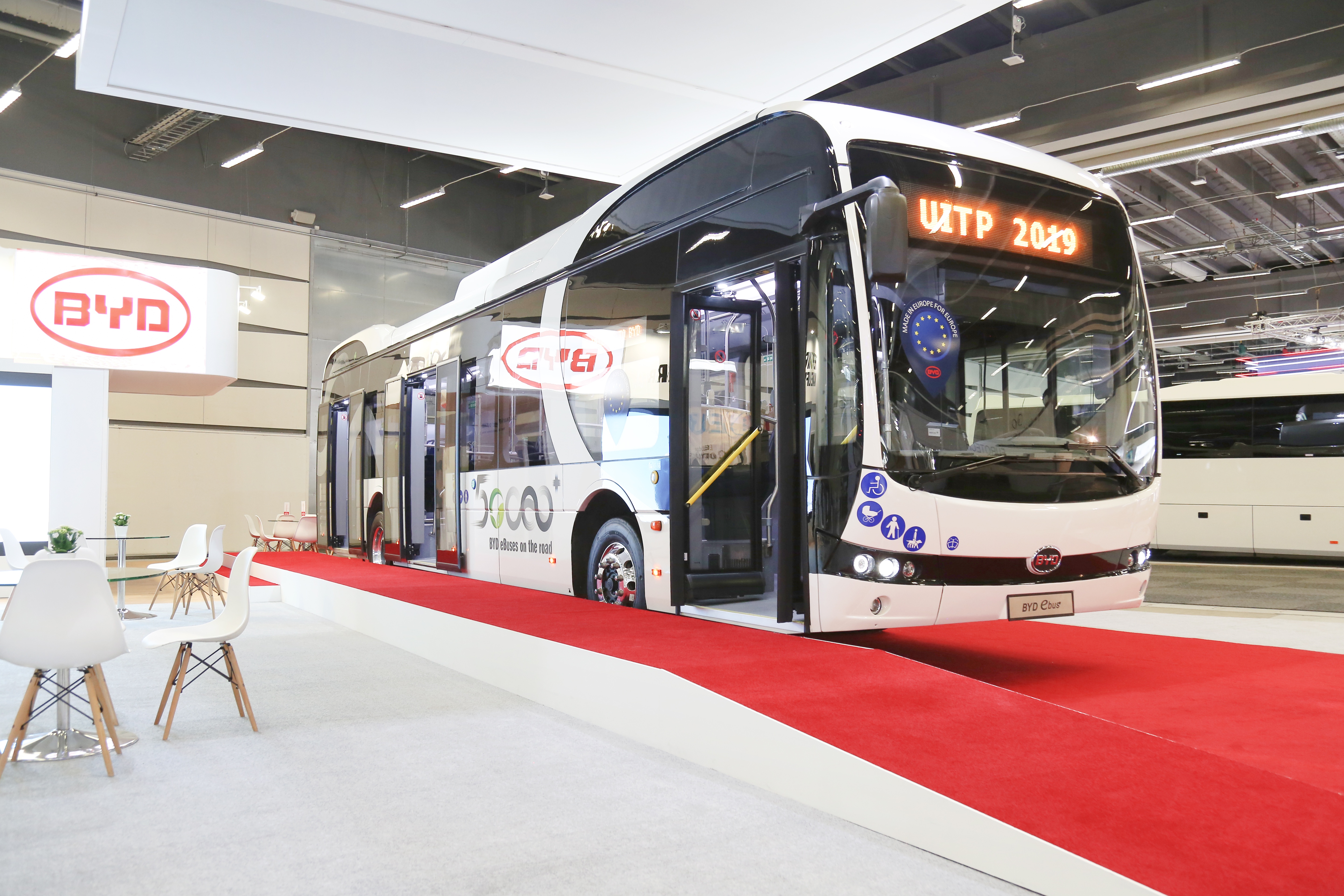 BYD shows fleet favourite 12-metre eBus at UITP BYD shows fleet favourite 12-metre eBus at UITP